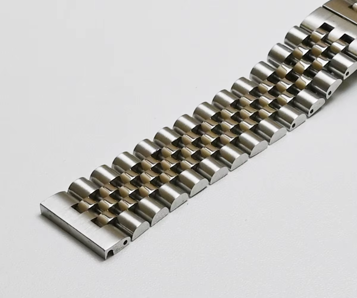 Bracelet de montre à extrémité incurvée Jubilee