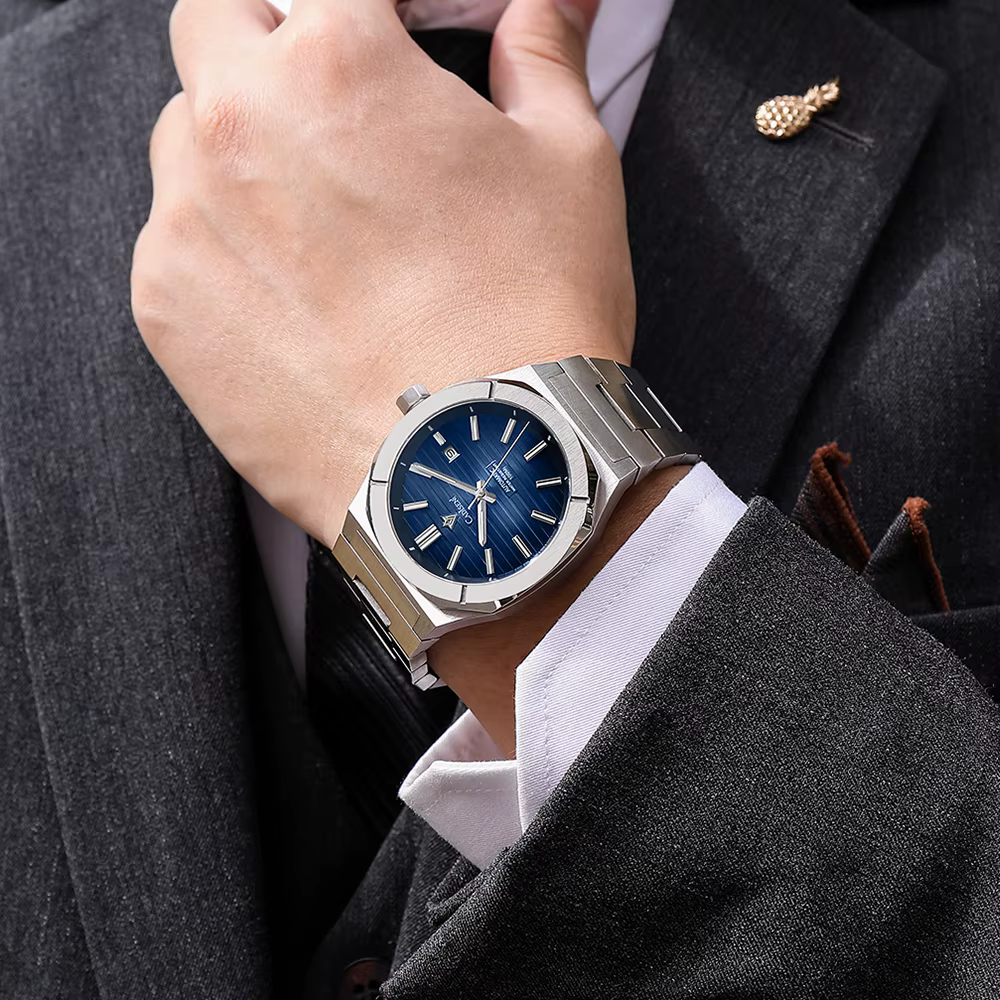 CADISEN – montre de plongée rétro de luxe pour hommes