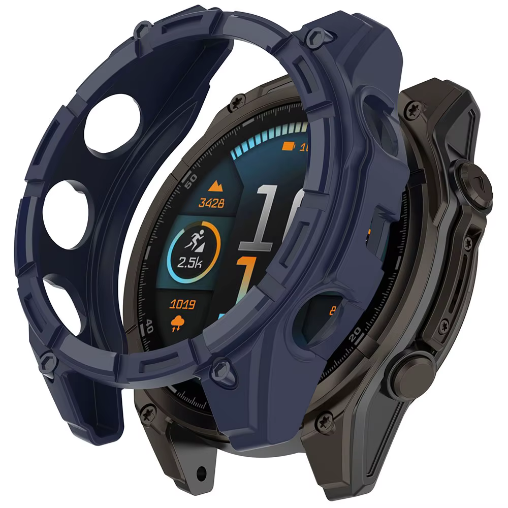 Housse de montre en Silicone pour Garmin Fenix8 solaire 51MM 47MM