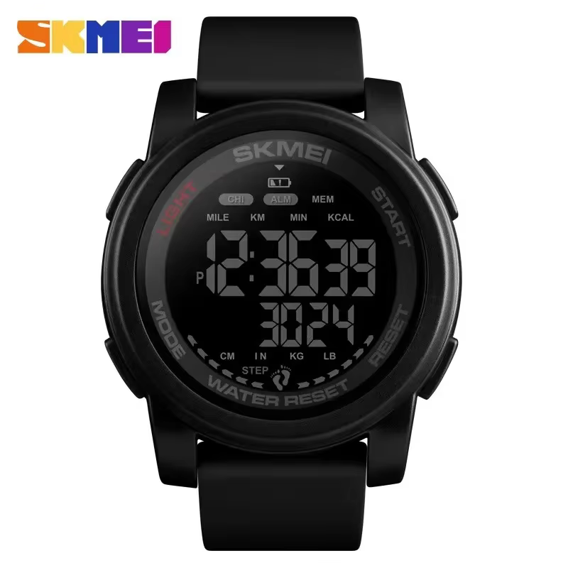 Montre-bracelet de sport numérique pour homme