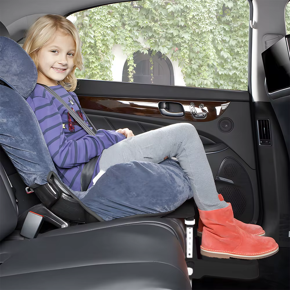 Siège de sécurité pour enfants, accessoires de voiture, Support de fixation de repose-pieds de landau, Support universel pliable pour pédale de bébé