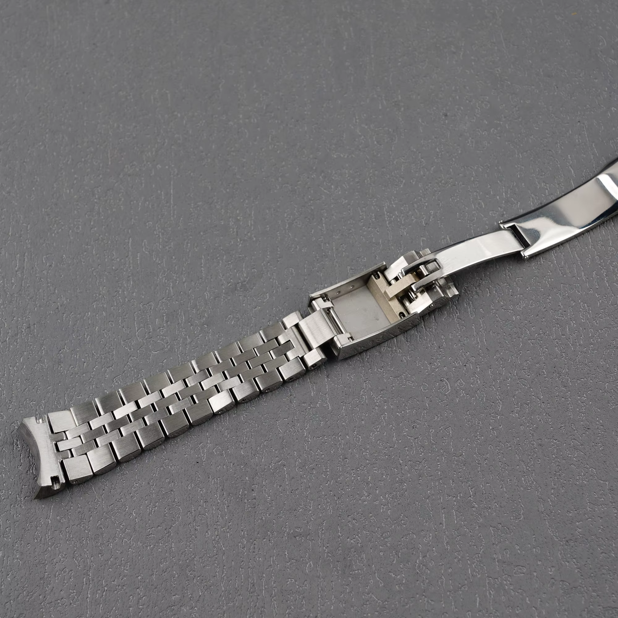 Pour Seiko 5 Sports SRPK29 31 33 35-20mm bracelet de montre en acier inoxydable à maillons solides de Style jubilé avec fermoir pliant huître par Rolamy