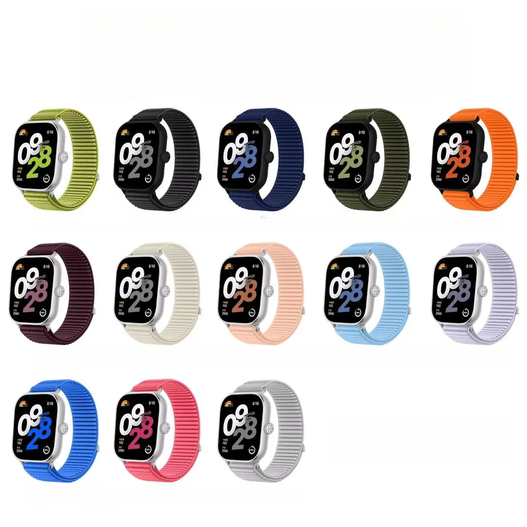 Pour montre Redmi 5 4 Bracelet à boucle en Nylon