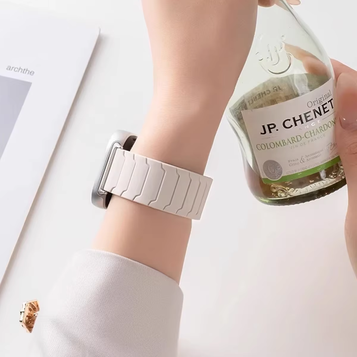 Nouveau bracelet magnétique pour Samsung Galaxy Fit 3