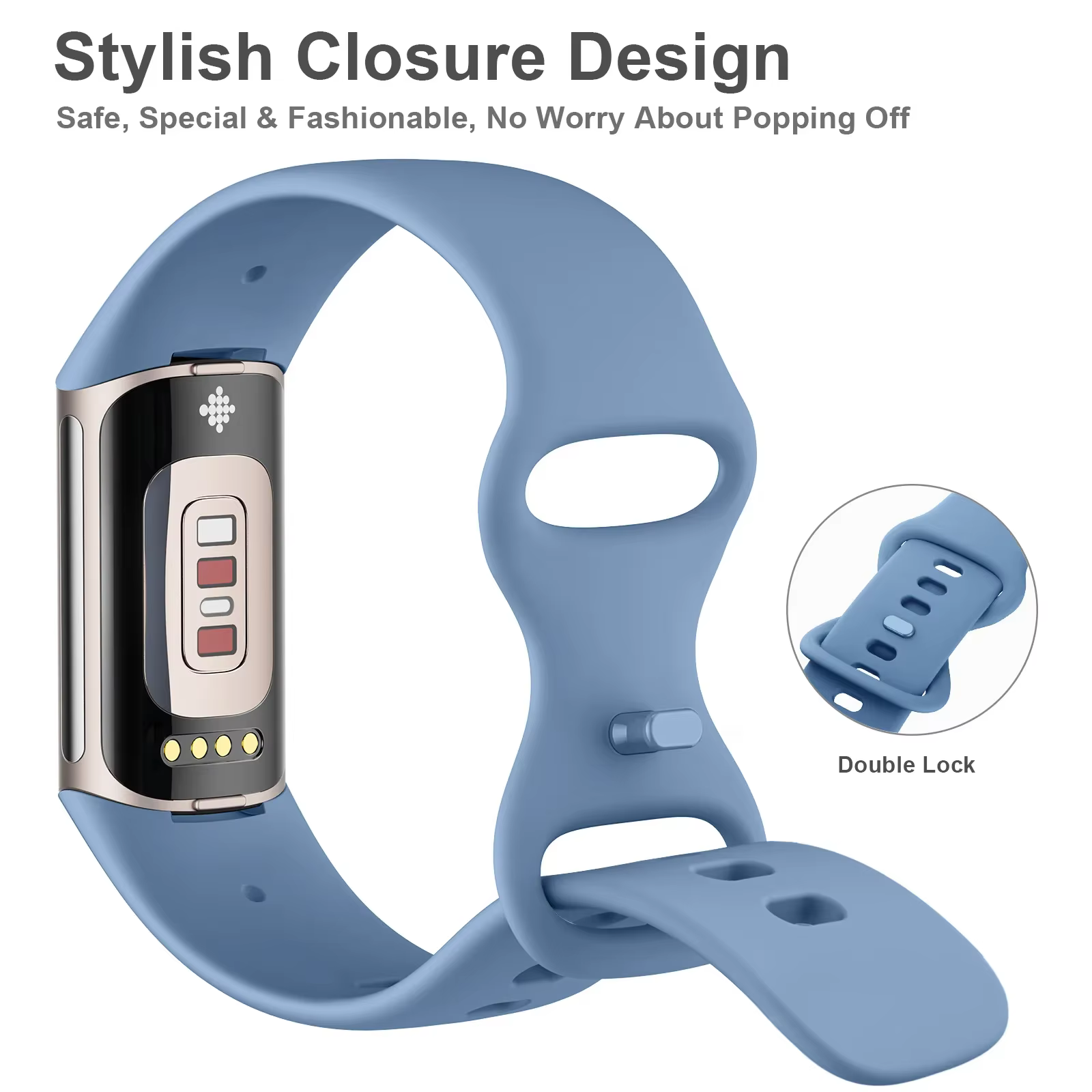 Bracelet de montre intelligente pour Fitbit Charge 5 6