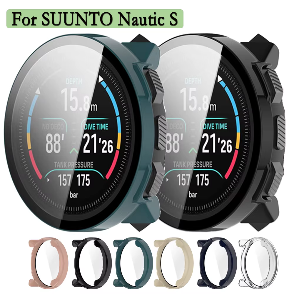 Étui de protection 2 en 1 pour montre SUUNTO Nautic S