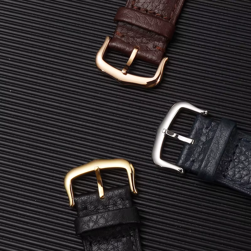 Bracelet de montre en cuir véritable
