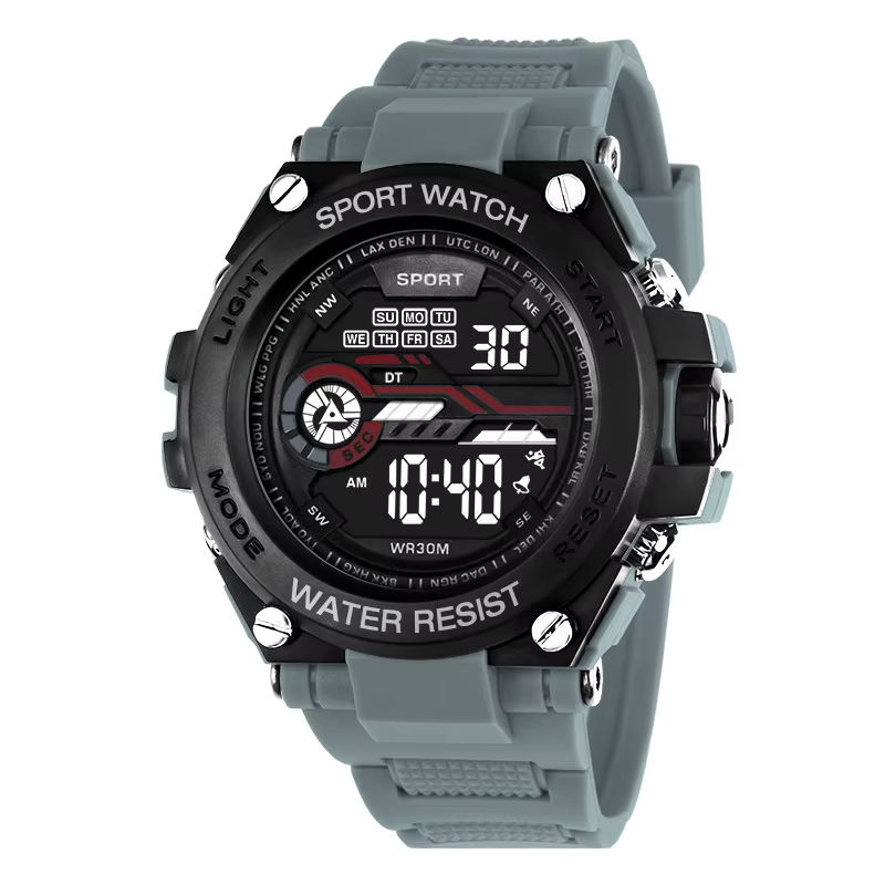 Nouvelle montre électronique de sport pour homme