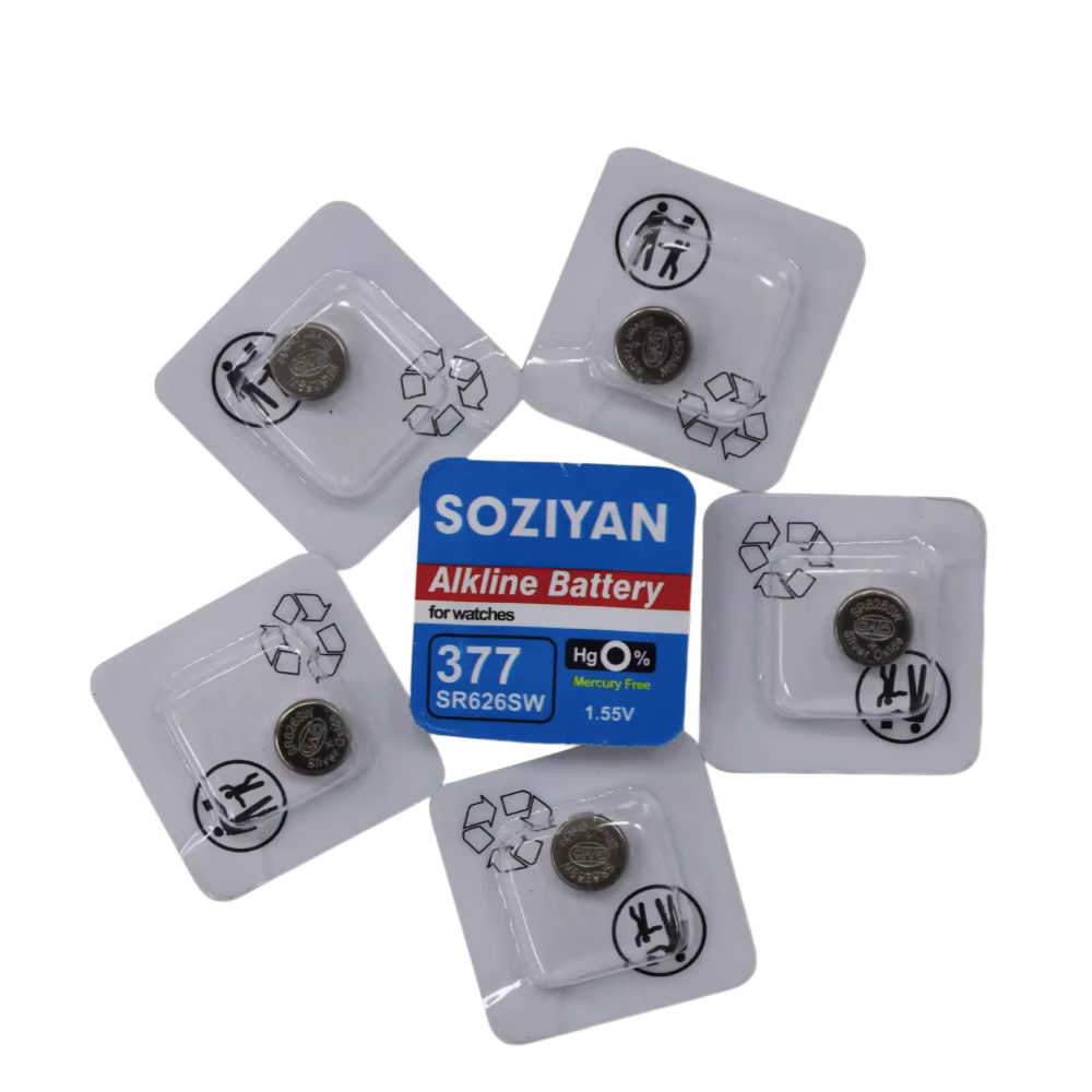 10-100 pièces Piles bouton 1