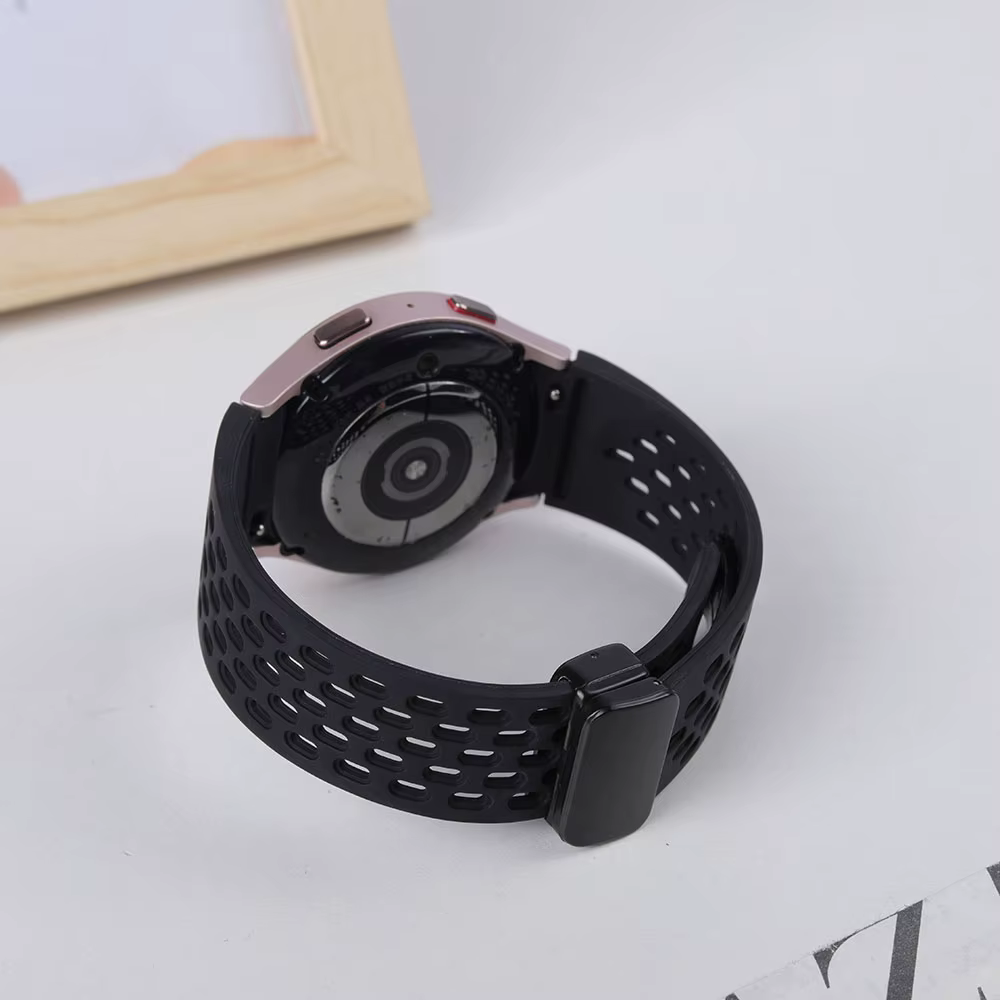 Bracelet en Silicone pour Samsung Galaxy Watch 7 6 5 4 40mm 44mm 5 Pro 45mm