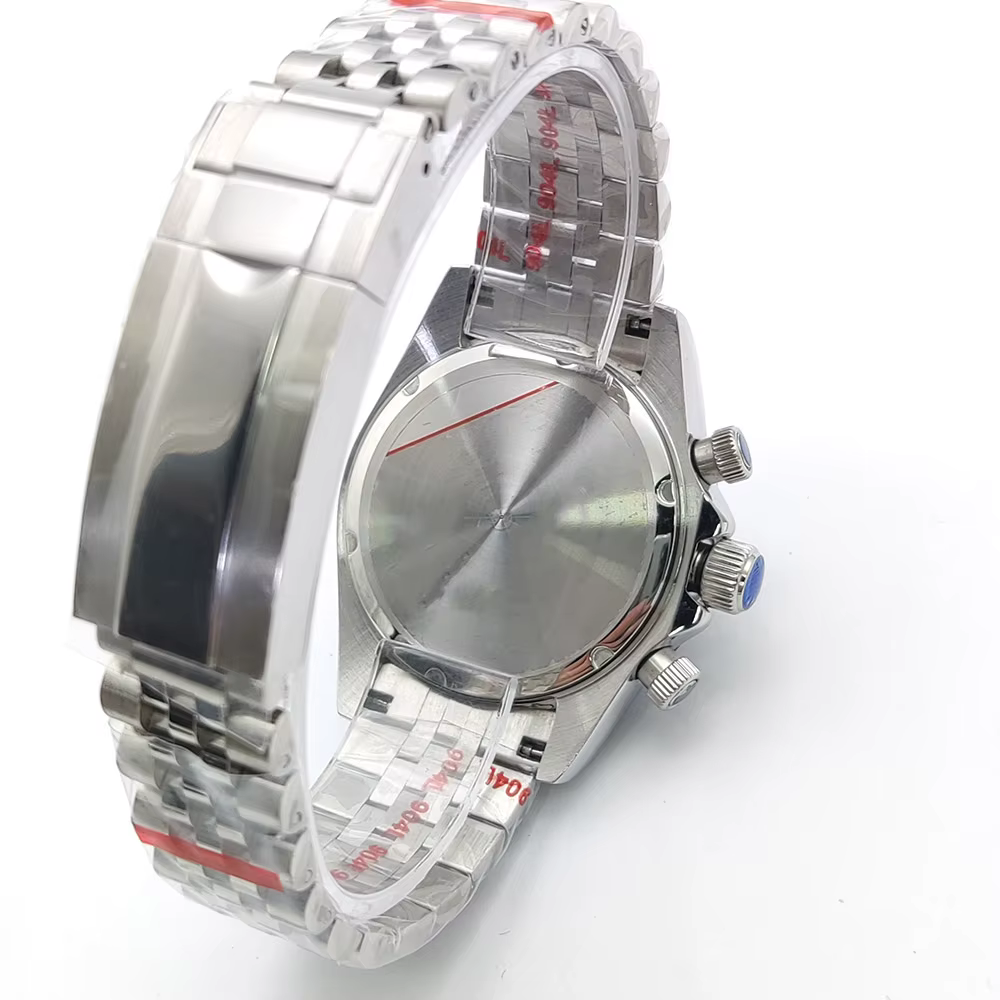 Mode 39.5MM montre à Quartz VK64 chronographe
