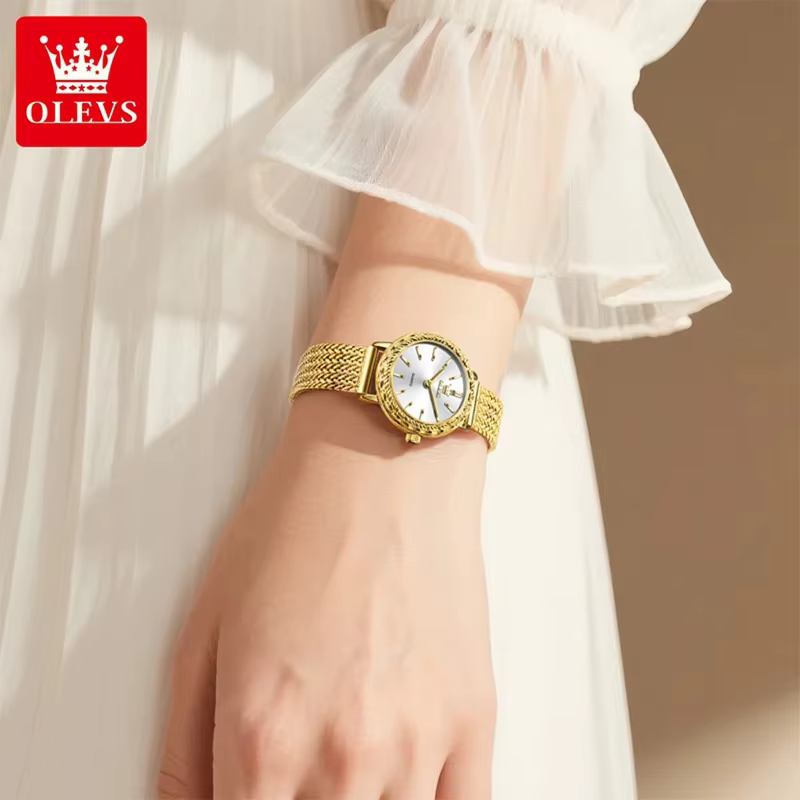OLEVS 5643 femme montre haut mince