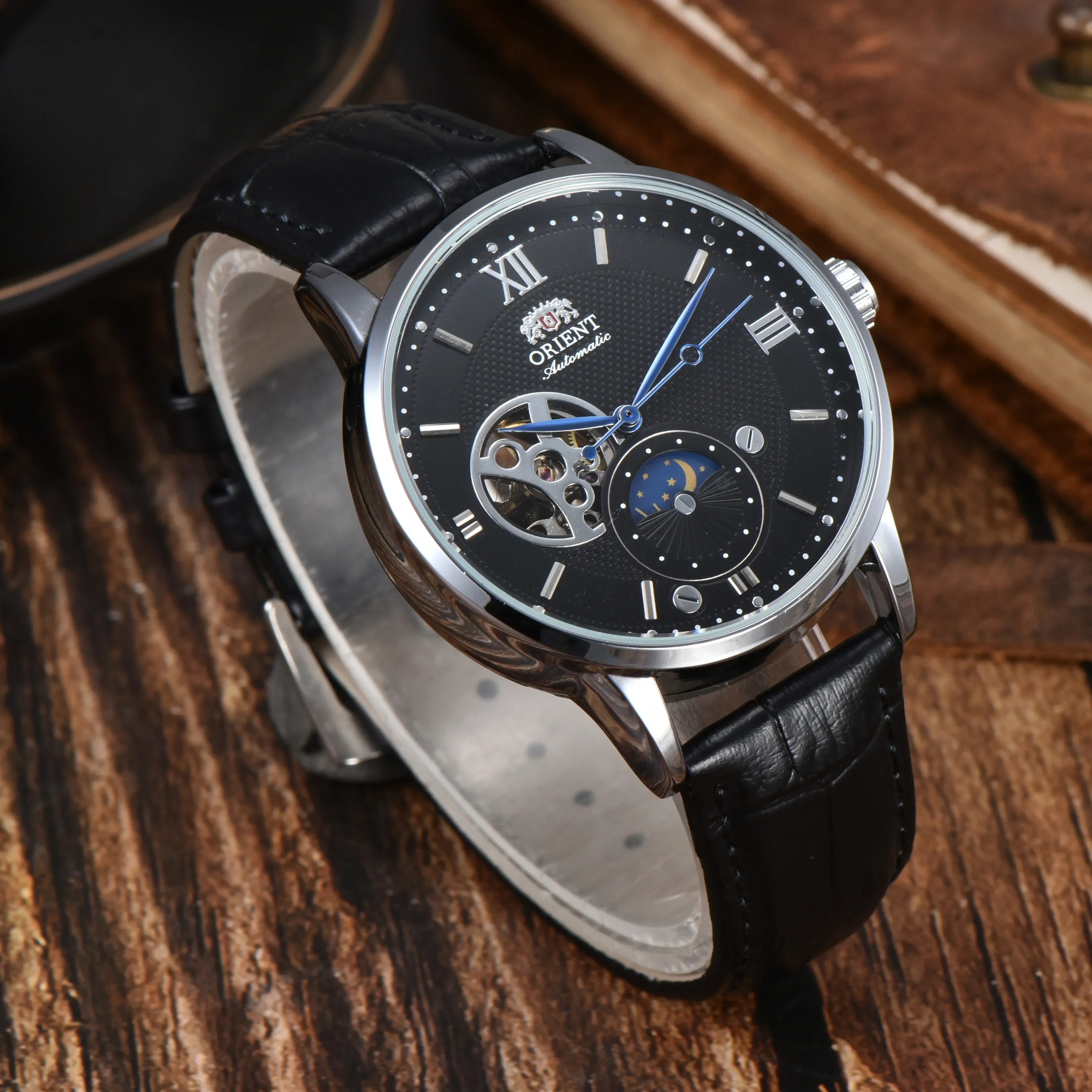 DFDG Orient Sport Montre mécanique automatique unisexe Soleil