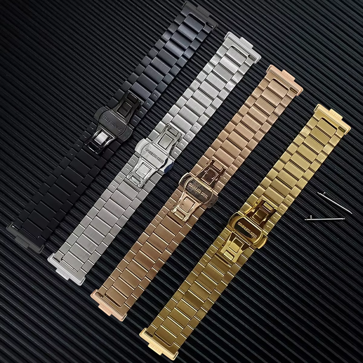 Bracelet en acier inoxydable pour montre Huawei Fit 5/5 Pro