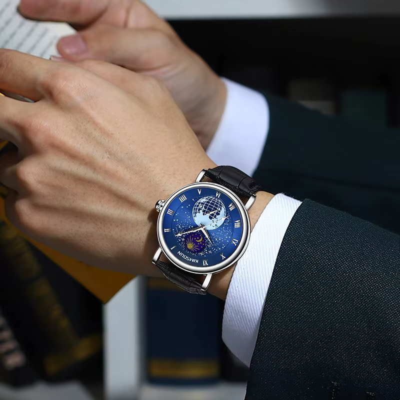Montre automatique à remontage automatique pour homme