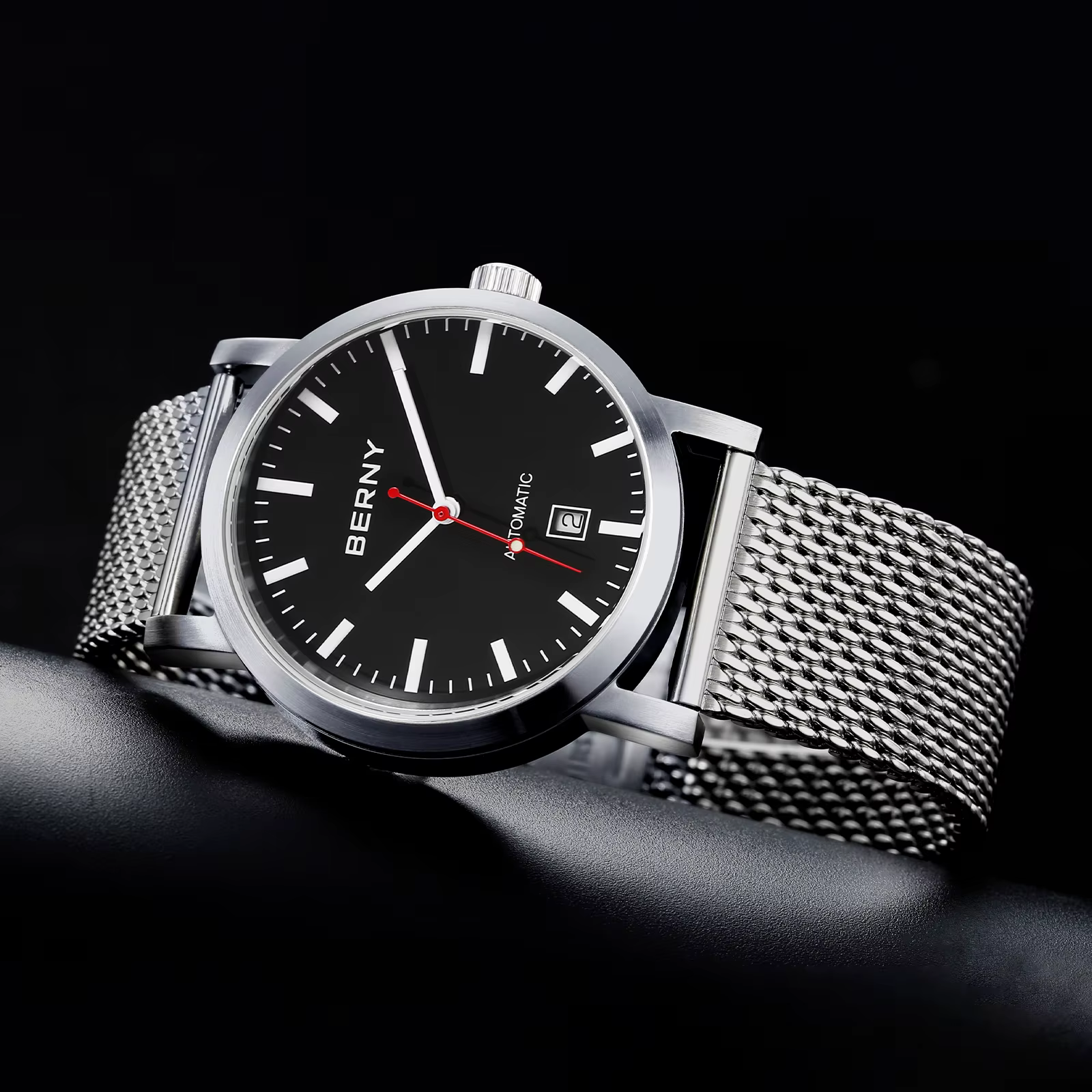 BERNY – montre-bracelet mécanique pour hommes