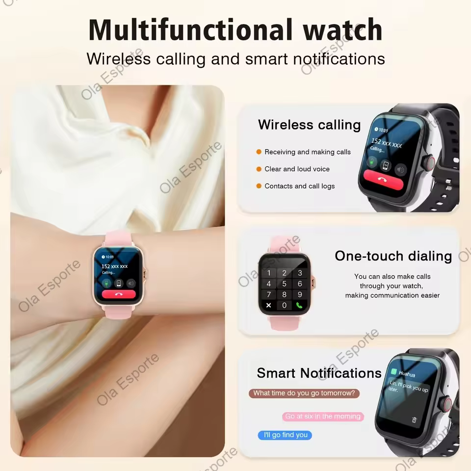 Nouvelle Montre Connectée 1.83'' Écran Complet