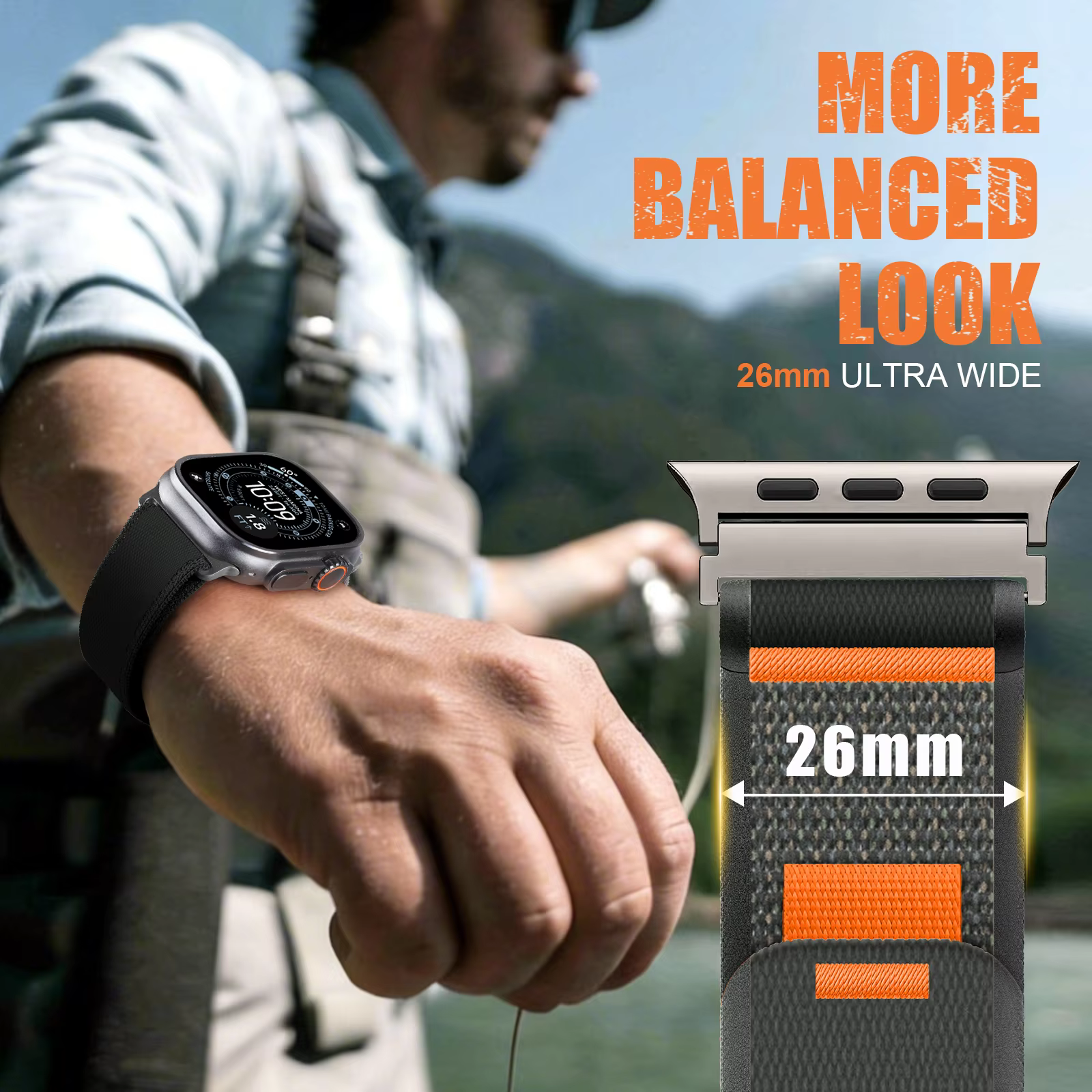 Bracelet Trail Loop pour Apple Watch Ultra 3