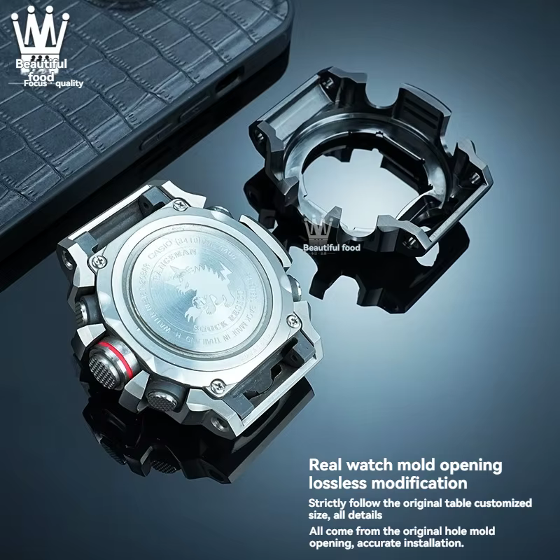 Boîtier en métal modifié pour Casio G-SHOCK série Cat Man 3410 GW-9400