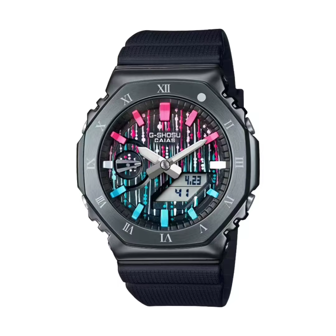 Montre numérique sportive unisexe G-SHOSU – Heure mondiale