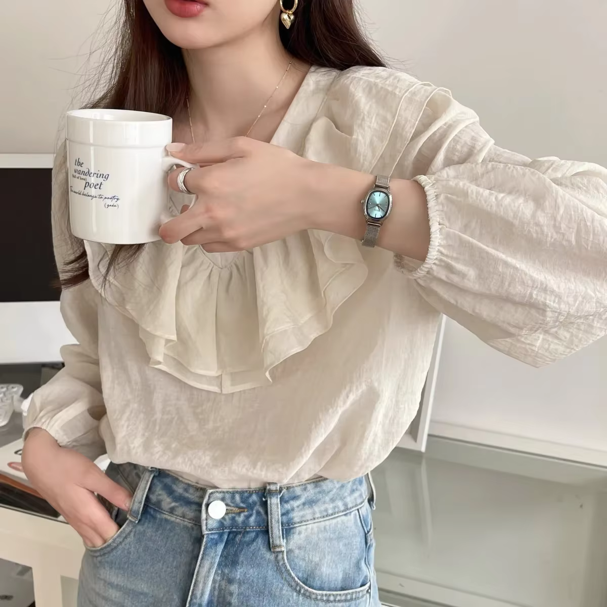 Montre de marque simple pour femme