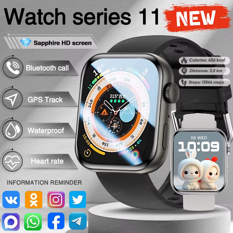 Pour montre IOS série 11 hommes femmes