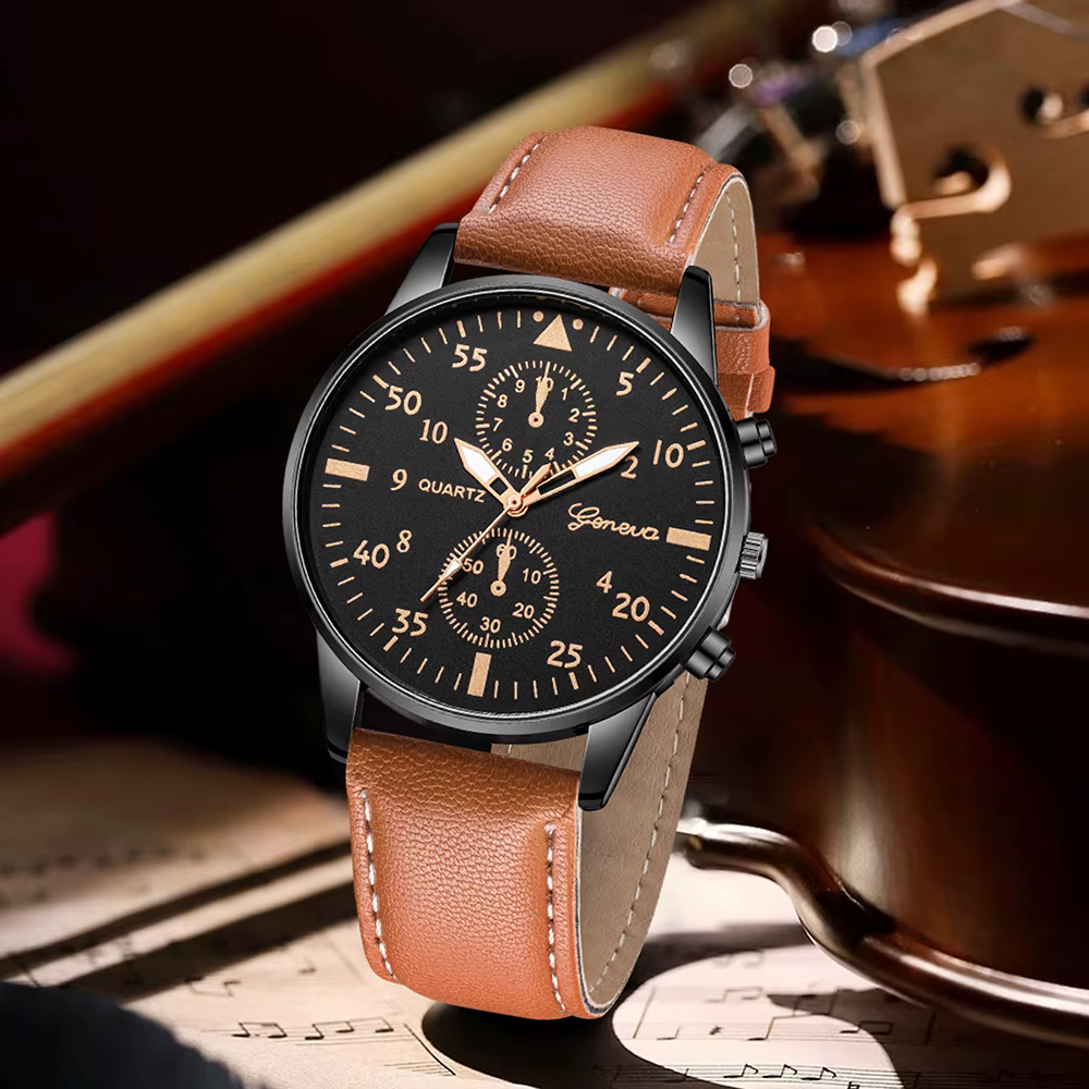 Ensemble de montres à Quartz pour hommes