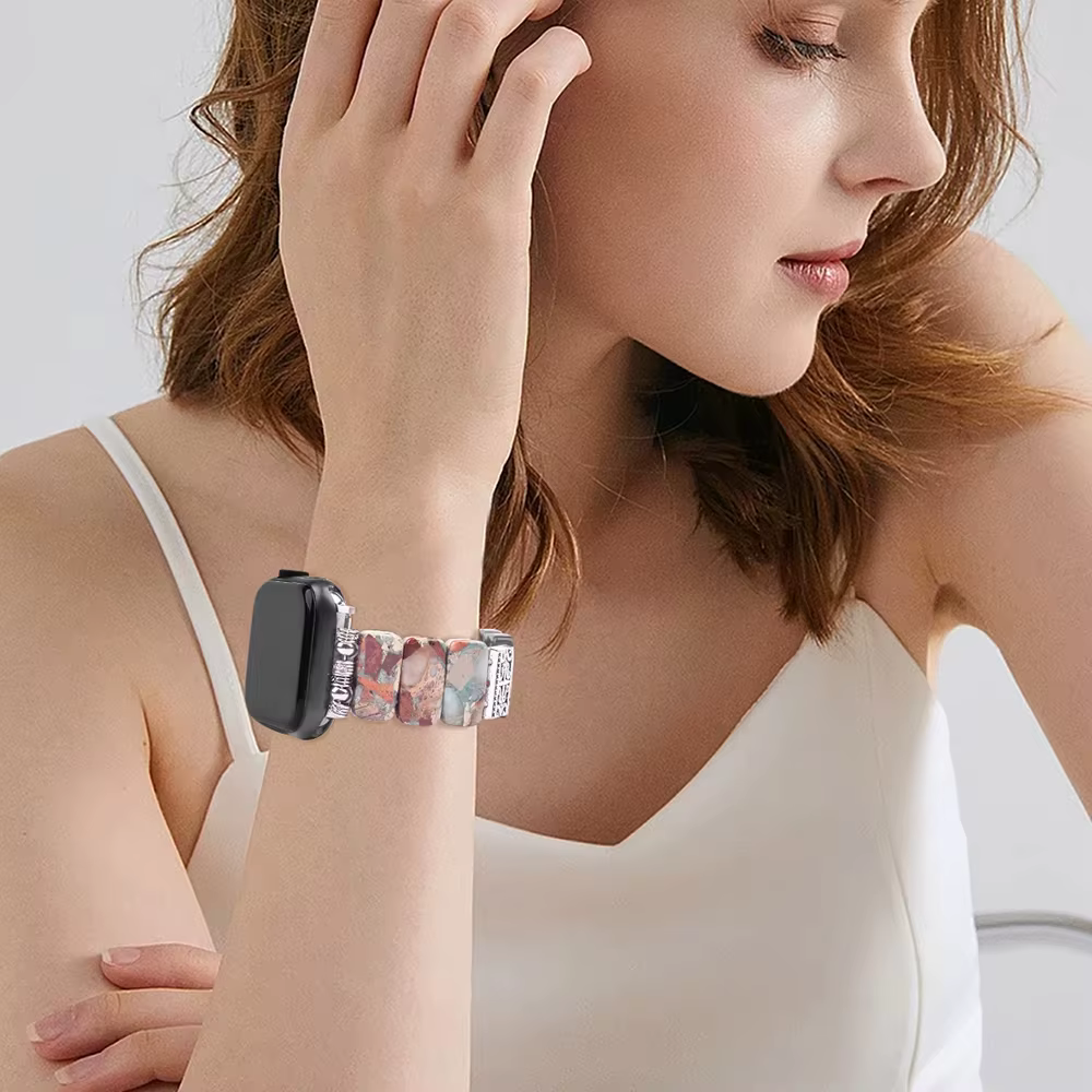 Bracelet en agate pour Apple Watch
