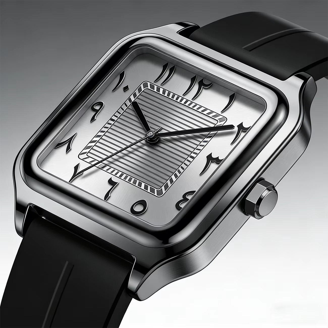 Montre à Quartz avec chiffres arabes du moyen-orient