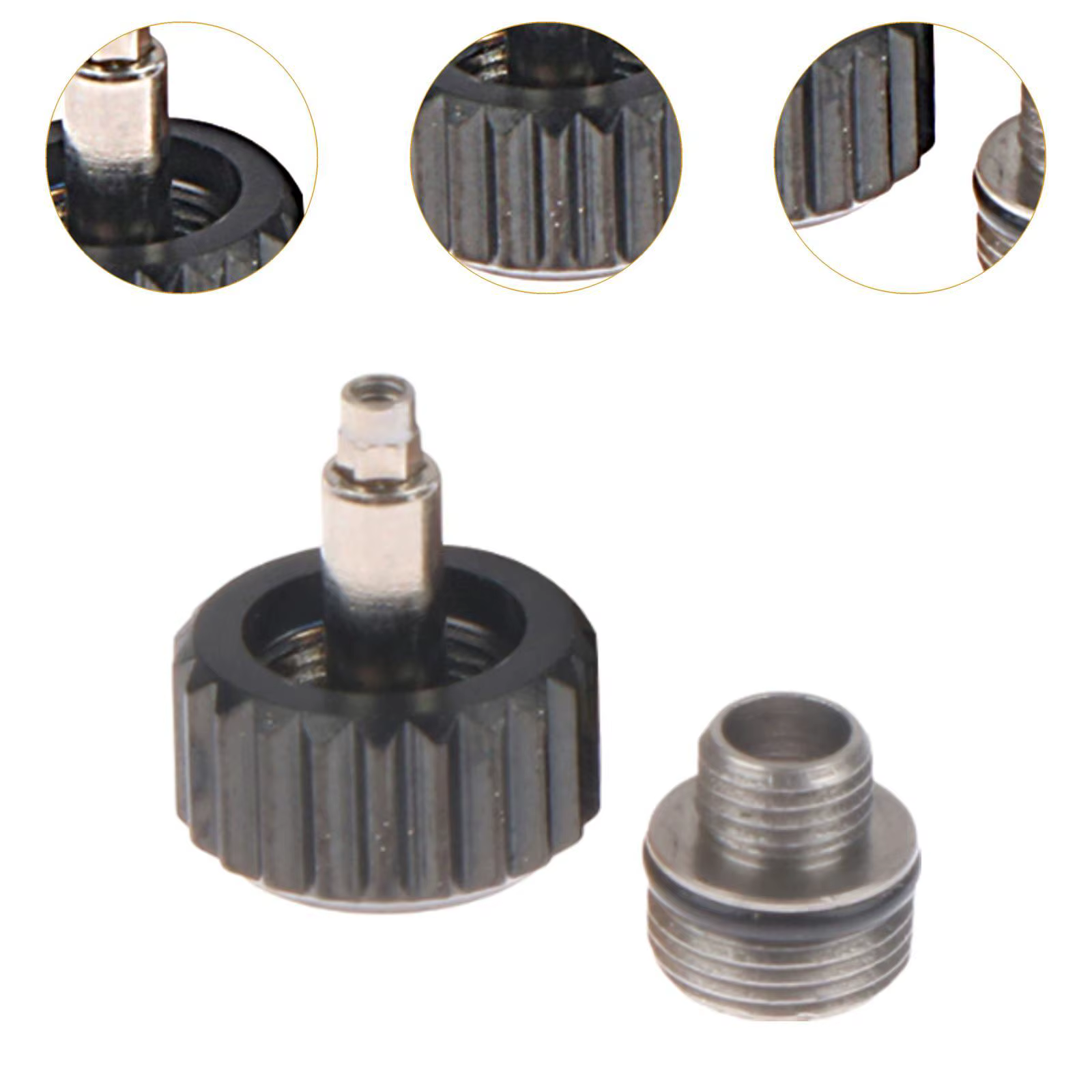 Couronne de montre de remplacement, 6mm, pour réparateurs de montres, horloger