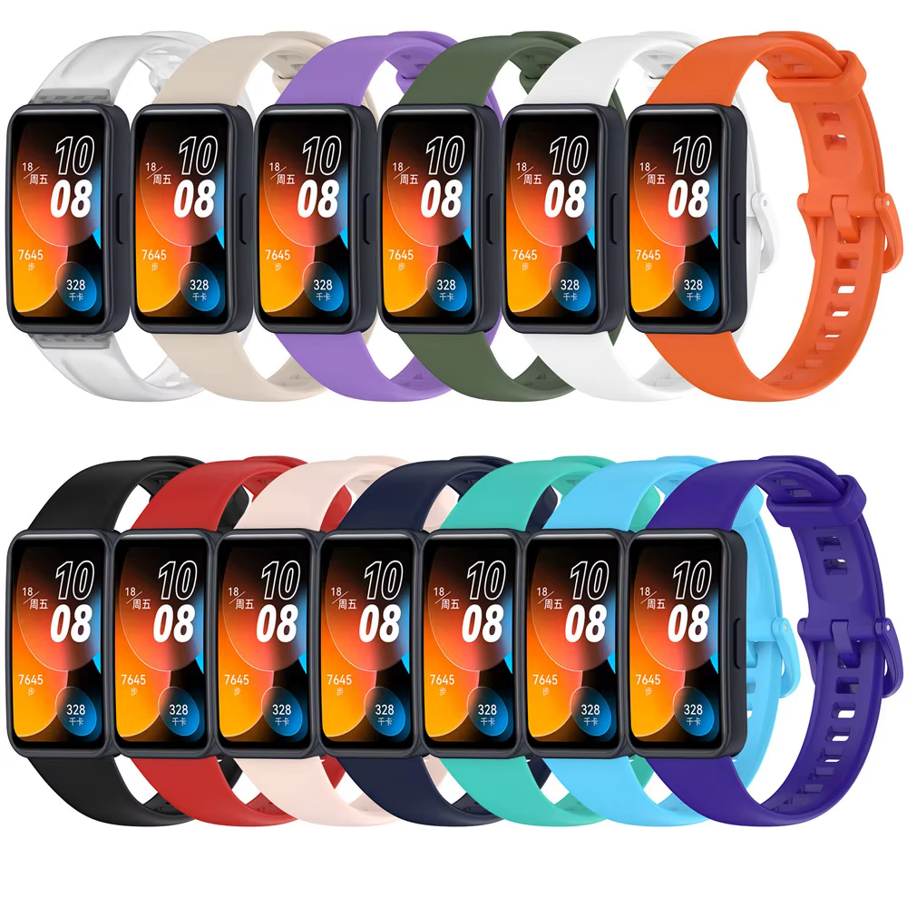 Bracelet de remplacement en Silicone pour Huawei Band 8 9 10