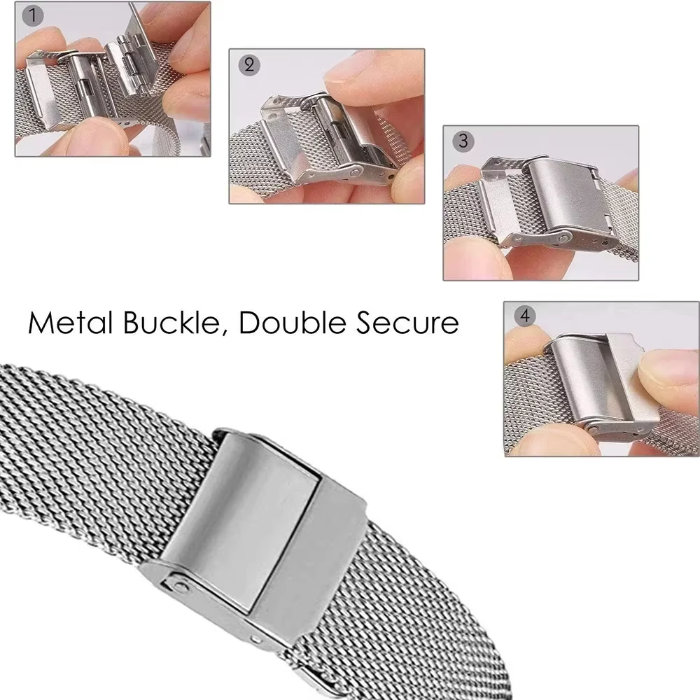 Bracelet de montre en maille pour KUMI GW5