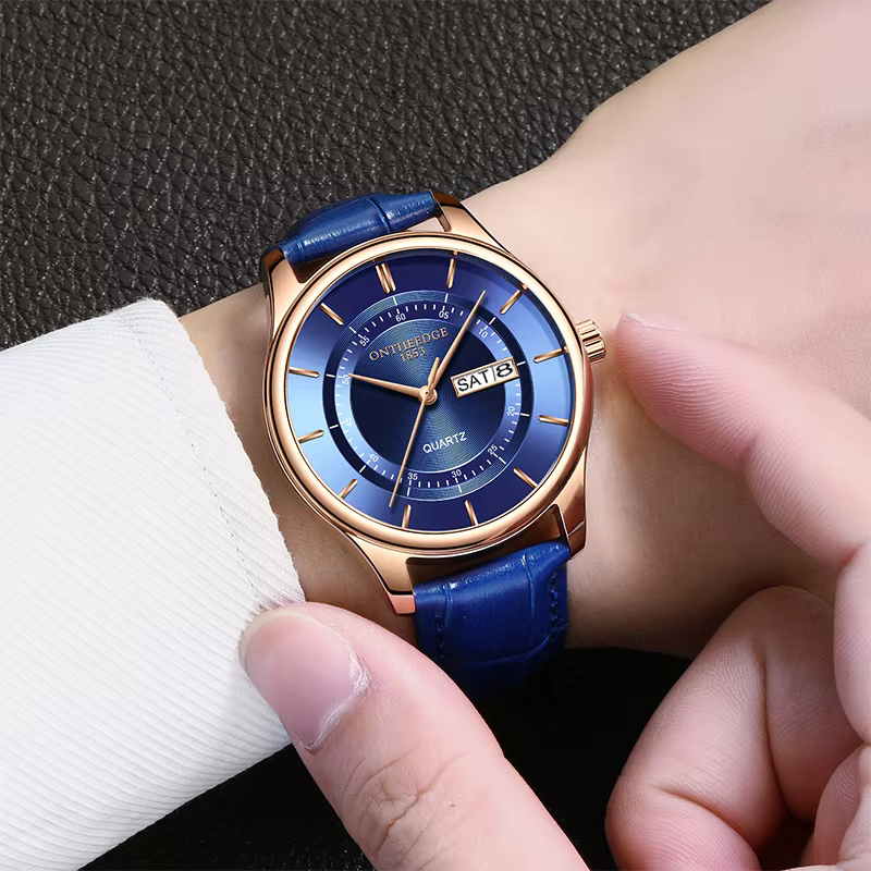 Montre à quartz étanche pour homme