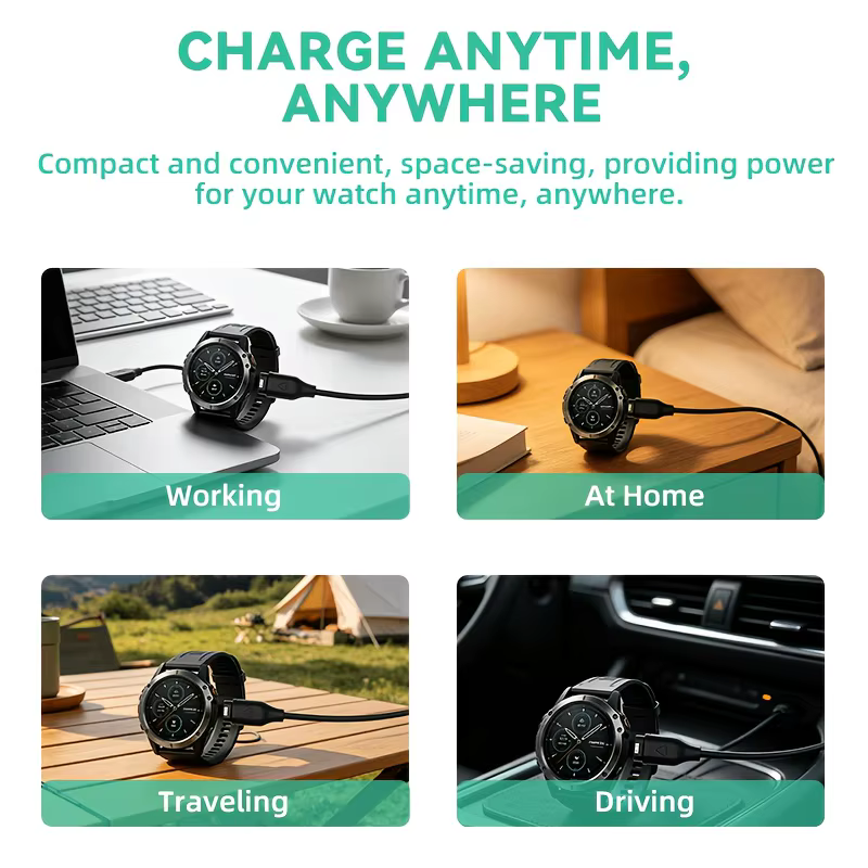 Chargeur USB C pour montre Garmin