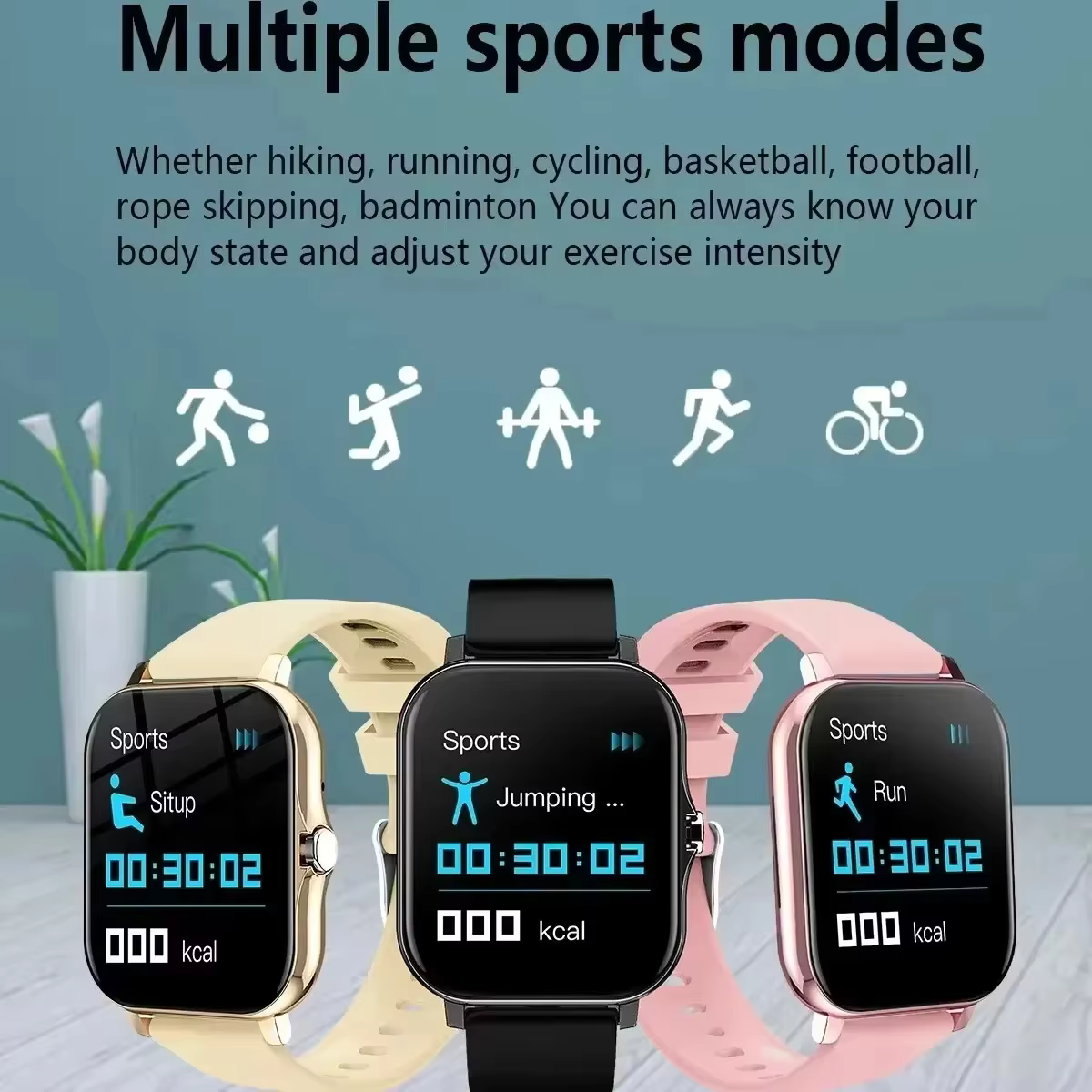 Montre connectée nouvelle génération pour hommes et femmes