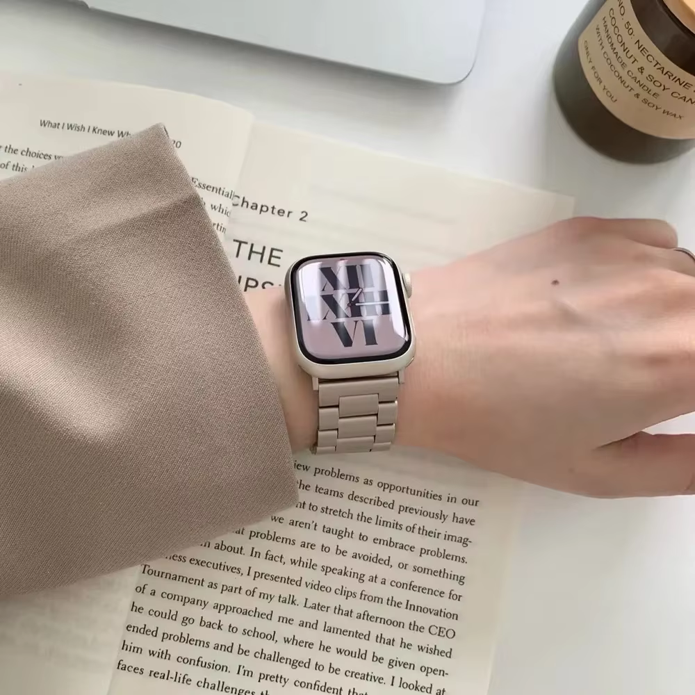 Bracelet étoile lumière pour Apple Watch 41mm 42mm