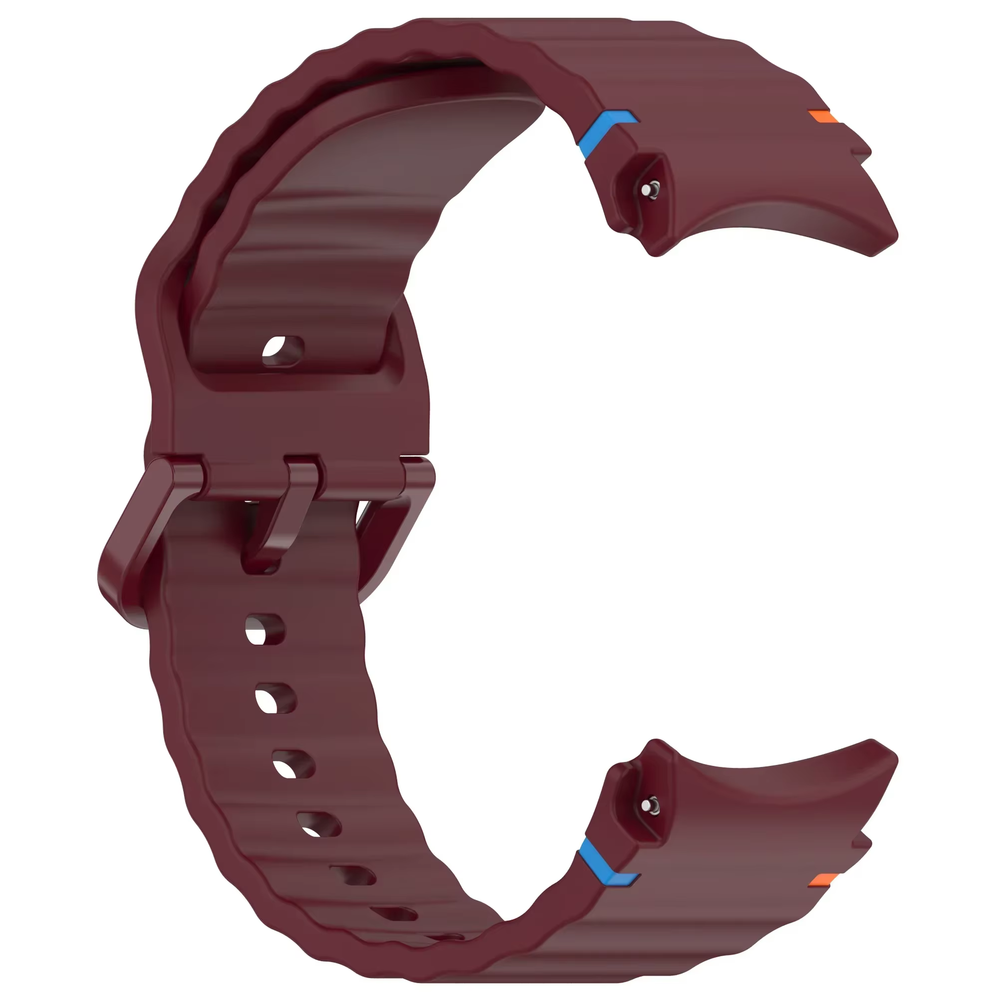 Bracelet de ceinture de sport en silicone pour Samsung Galaxy Watch 7, FE, 5 Pro, 6/4 Classic, 44mm, 40mm, Original Strap