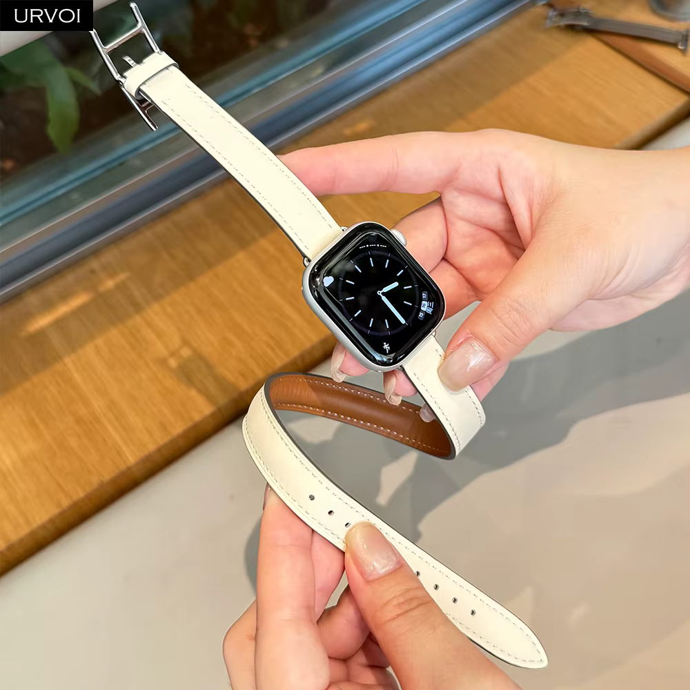 URVOI Hapi Attelage Double Tour pour bracelet de montre Apple série 11 10 9 8 7 SE3
