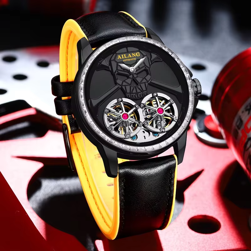 Montre-bracelet automatique mécanique haut de gamme étanche