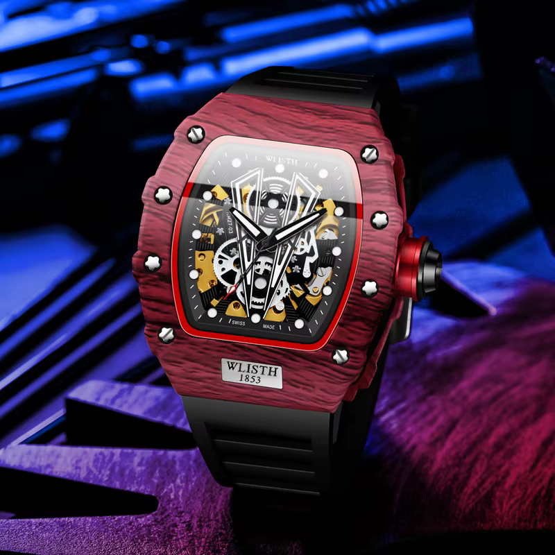 Montres mécaniques à mouvement automatique pour hommes