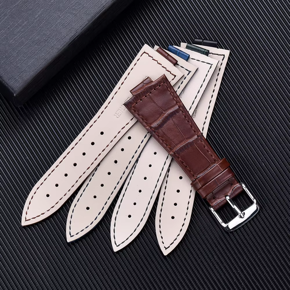 Bracelet en cuir de vache de 12 mm pour Tissot PRX Series Strap T137.407 T137.410