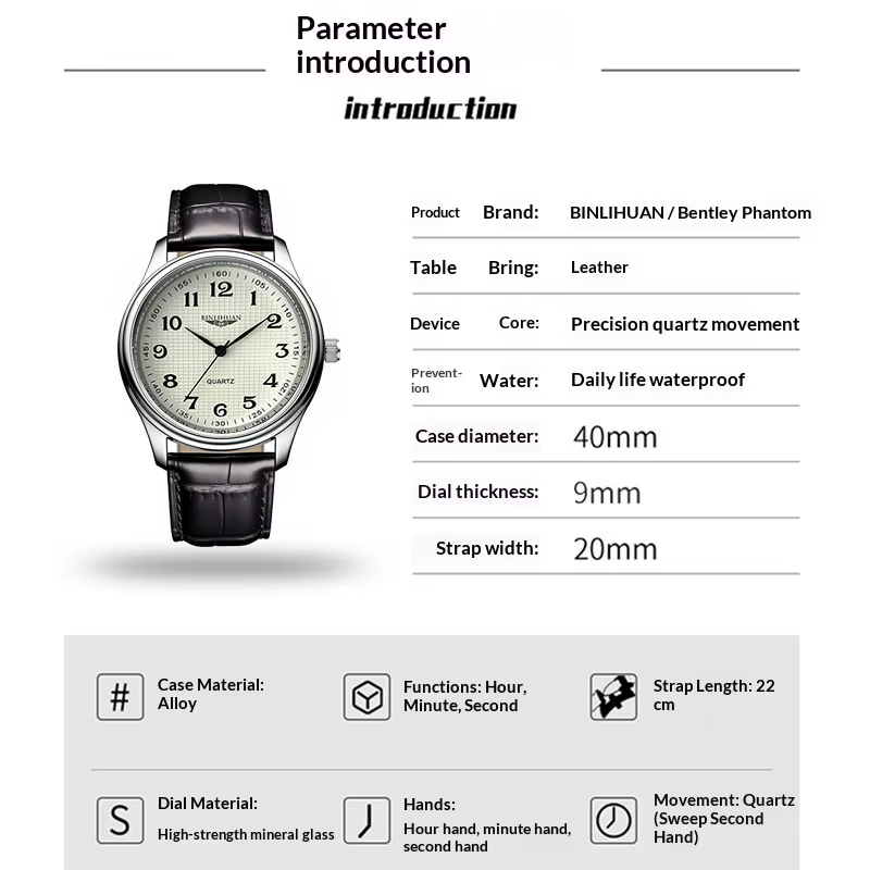 Montre-bracelet homme 2026 de luxe