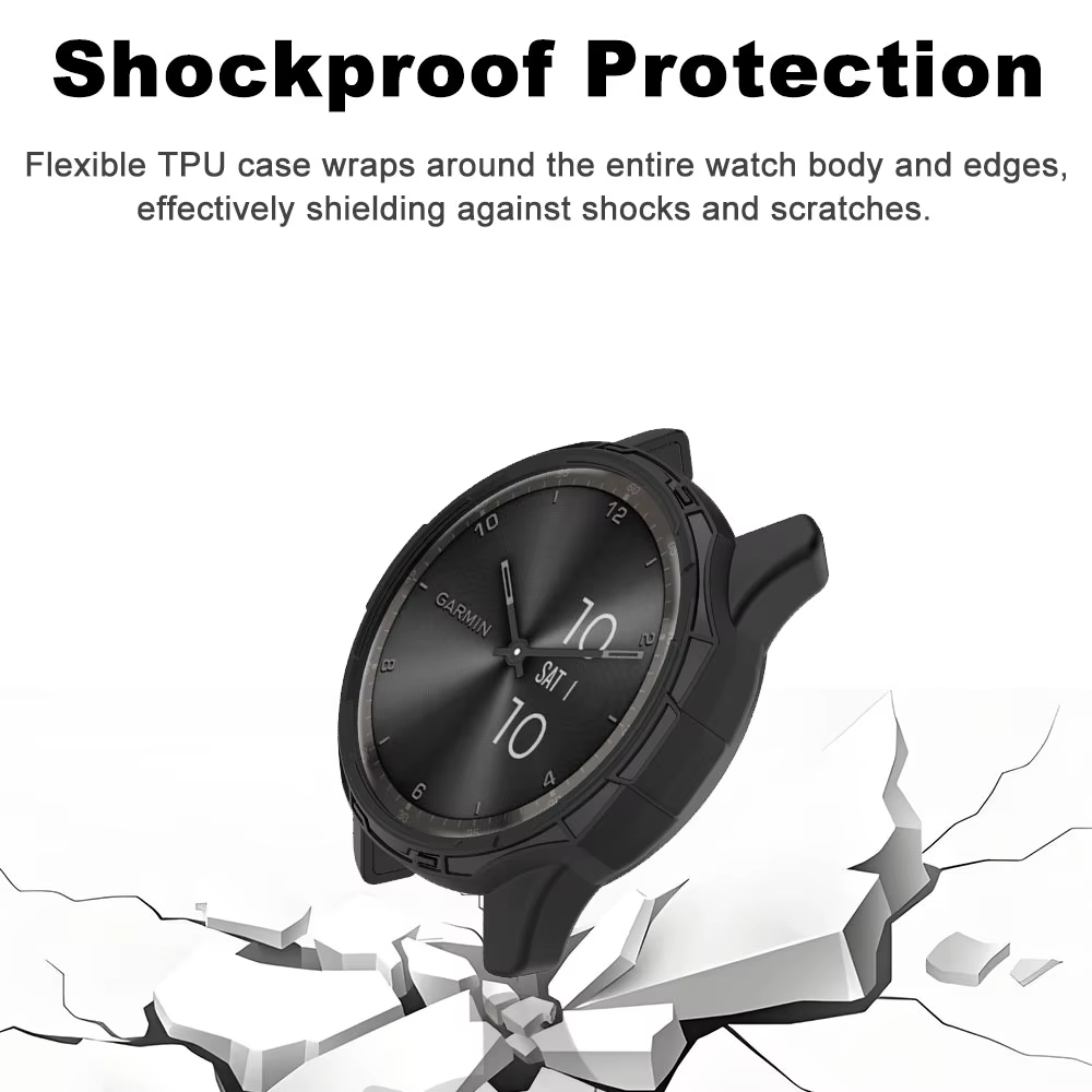 Étui de protection en TPU souple pour Garmin VivoMove Trend