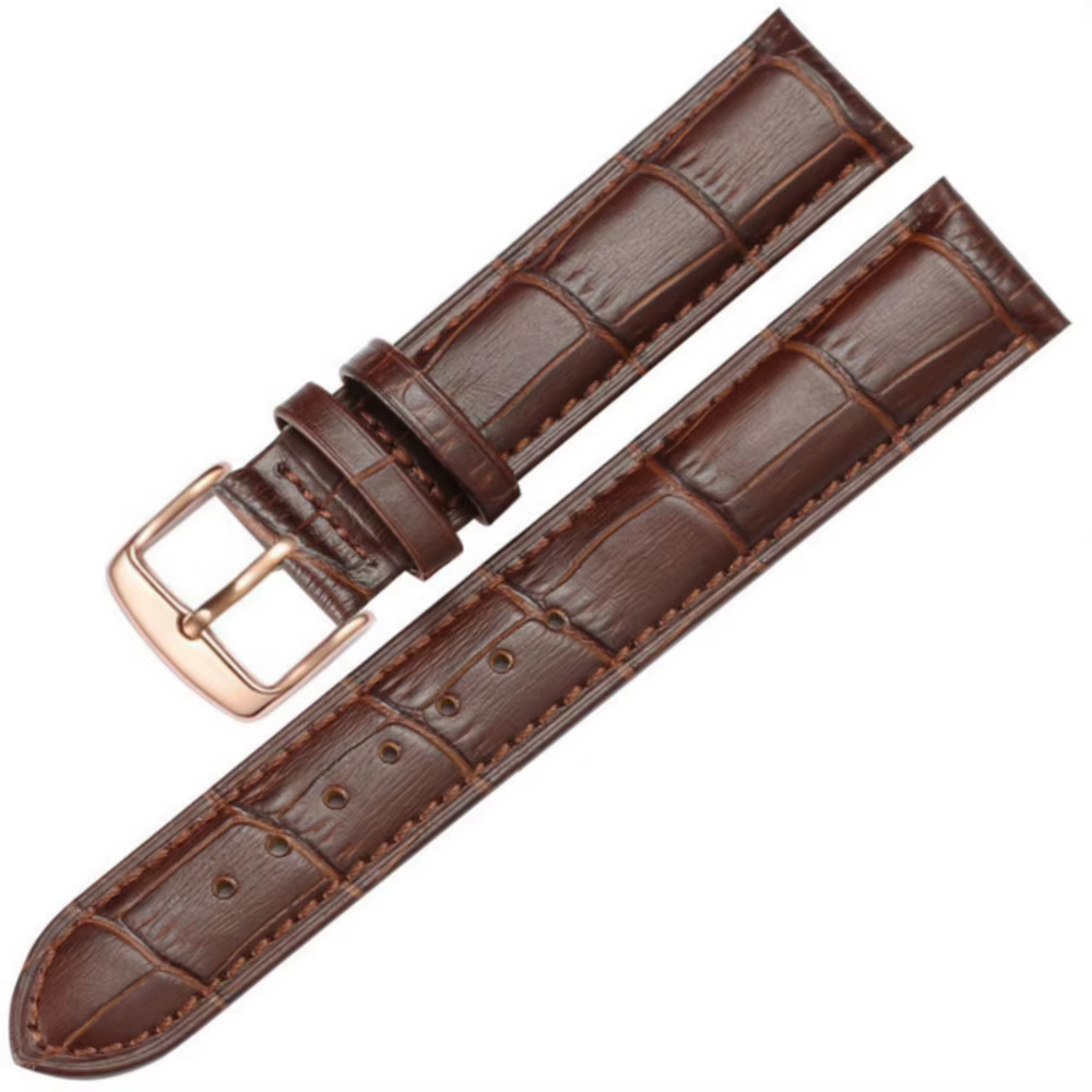 Bracelet de montre en cuir de remplacement universel