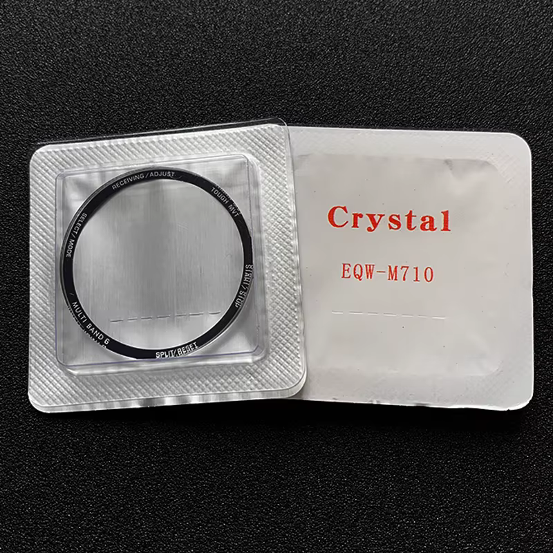 Verre minéral Montre cristal Pour Casio EQW-A500 A1110 7610 M1001 M710 M600D M1000 T1010 T720