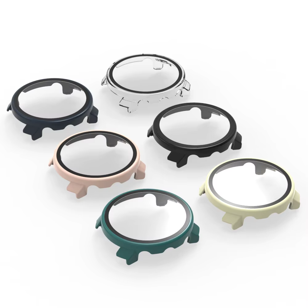 1 + 1 PMMA protecteurs d'écran Film de verre Bracelet couverture pour Polar VantageV3 montre lunette étui de protection