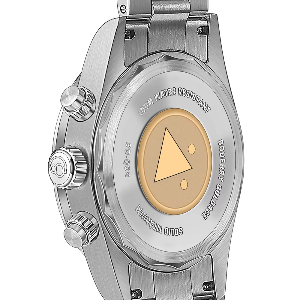 Montre chronographe Boderry GOLDACE en titane