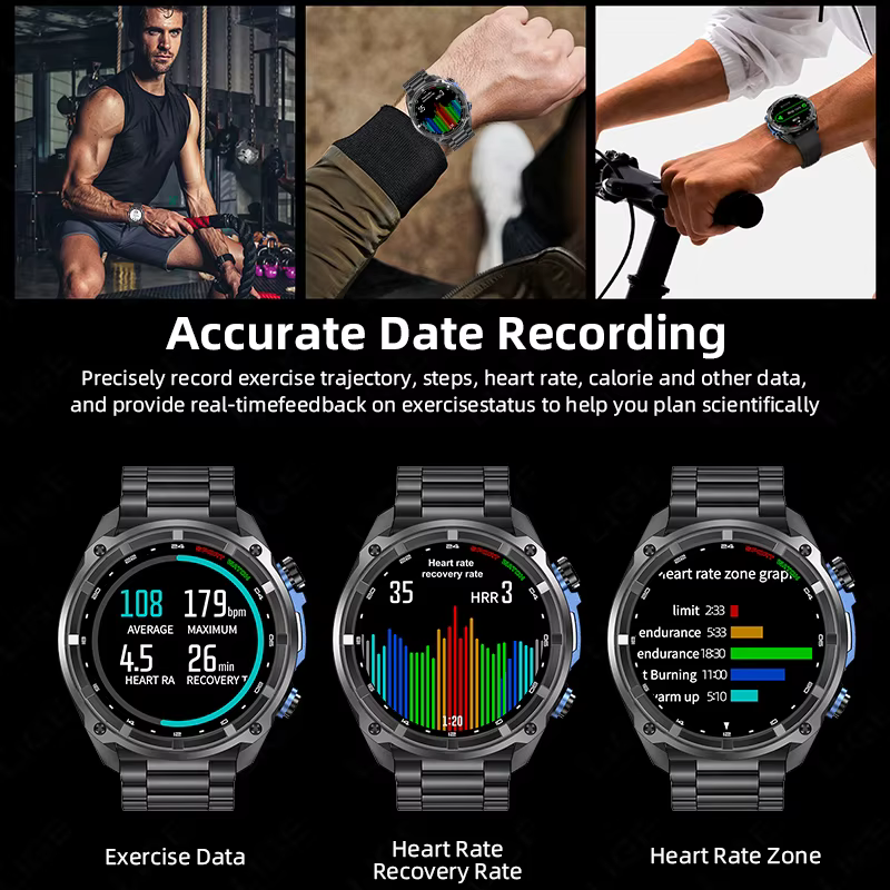 Montres intelligentes LIGE 2026 avec GPS