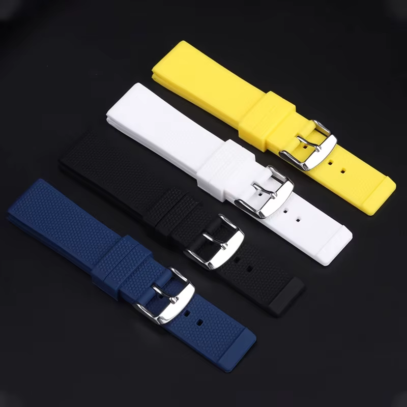 Bracelet en Silicone de haute qualité pour montre mécanique design CIGA série Z/J/X Type baril Gorilla