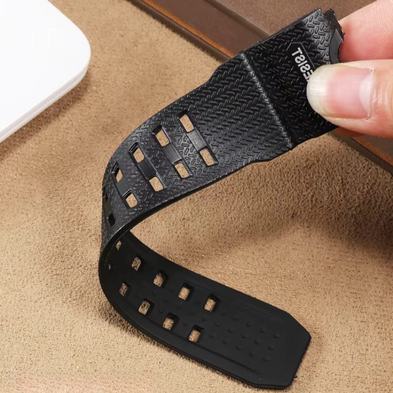 Bracelet de montre en Silicone pour hommes
